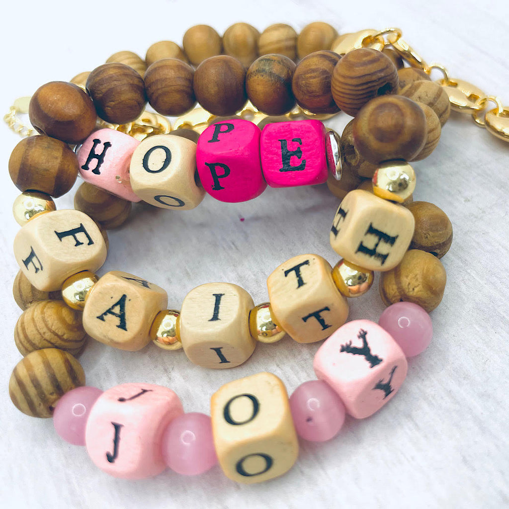 WOODEN BEADEED BRACELETS