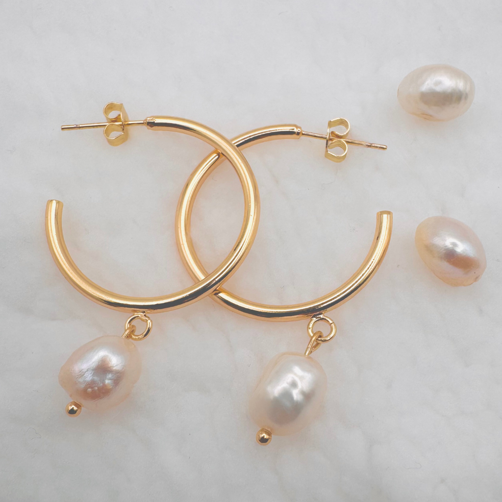 beeeeeu luxe hoops